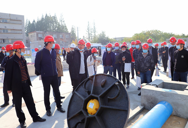 爱游戏网页版官方网站集团打造室外排水工程标准化施工样板区